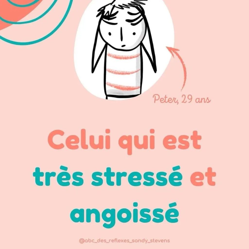Reflexes archaïques. Stressé angoissé